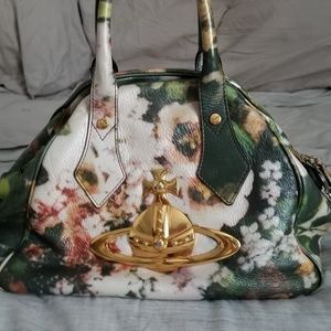 Vivienne Westwood Floral Bowler Bag